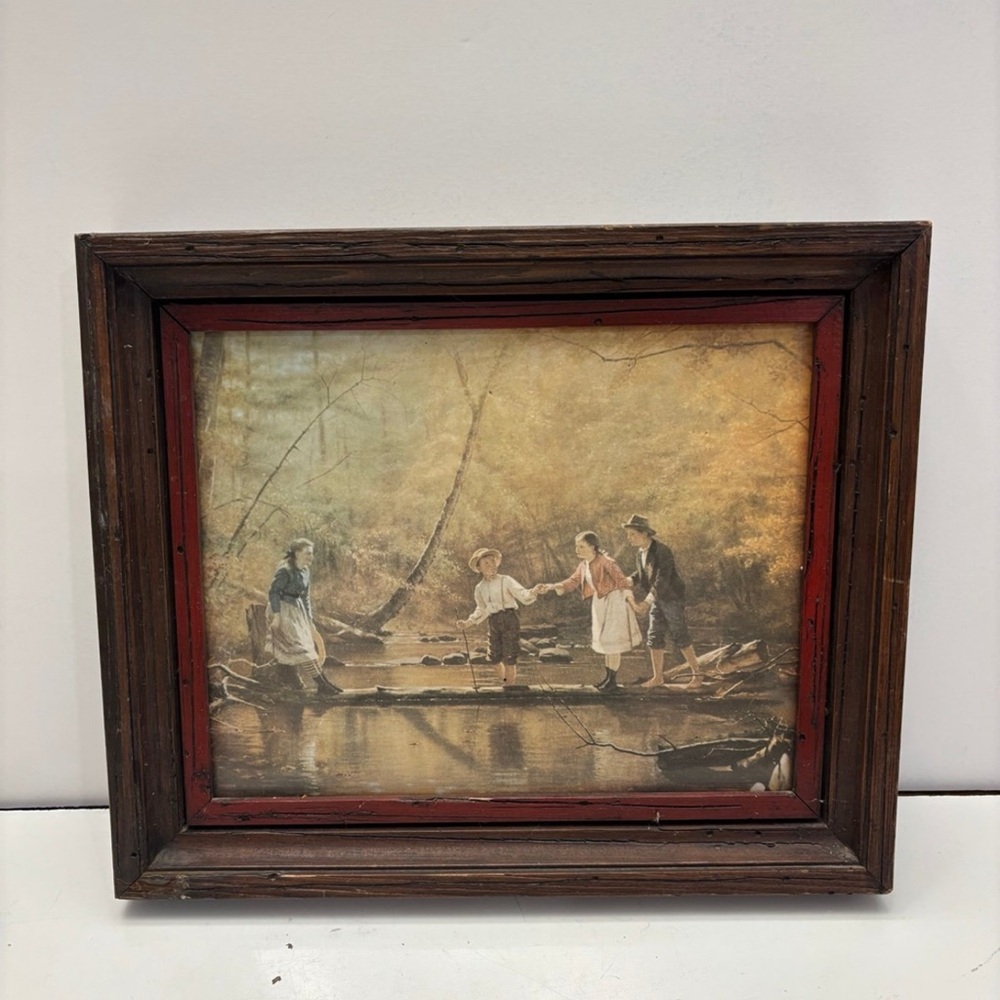 The Country Gallants by John George Brown
Framed